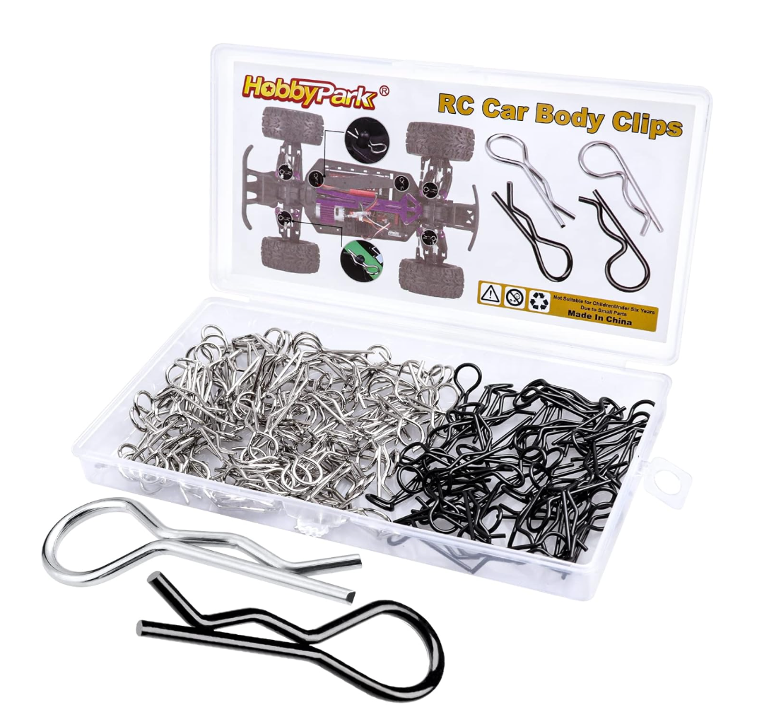 🔩 Keep Your RC Body Secure with HobbyPark Body Clips! 🚗💨